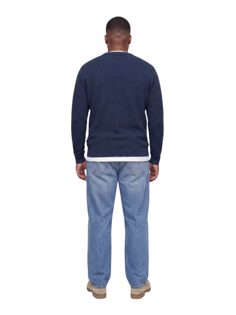Maglia Uomo Jack & Jones JJERYDER Girocollo in Cotone Biologico