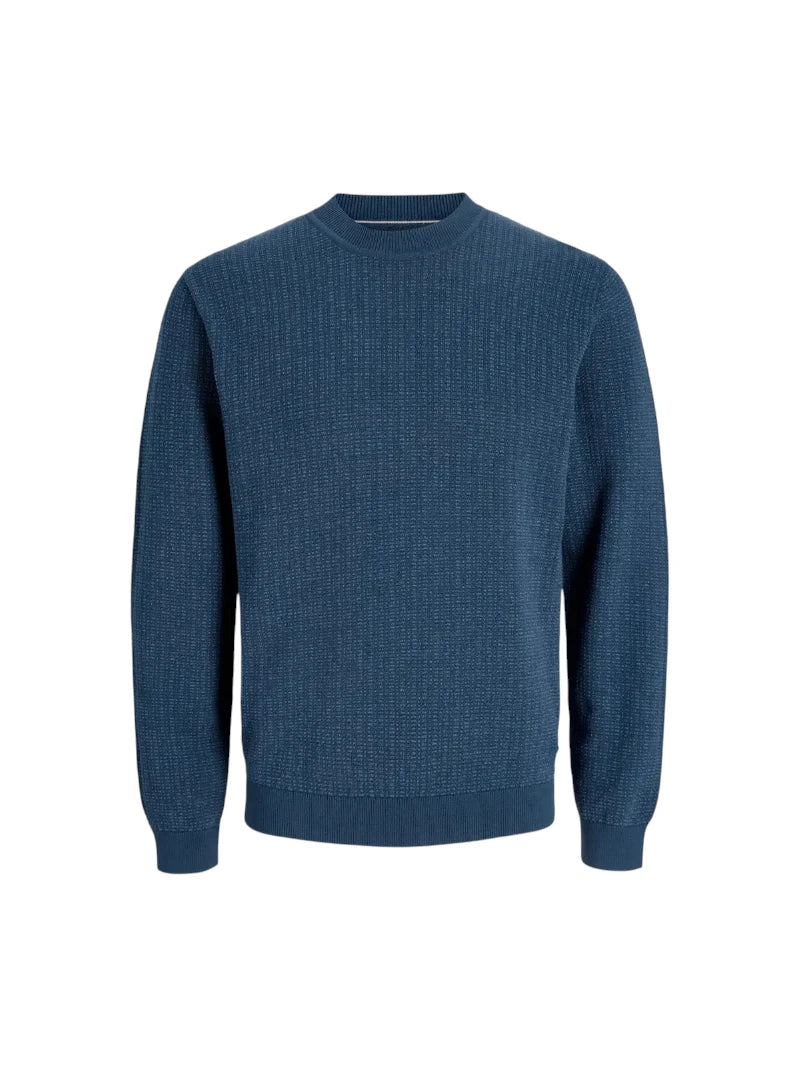 Maglia Uomo Jack & Jones Will Girocollo Slim Fit in Cotone