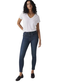 Jeans Donna Levi's 721 Skinny a Vita Alta in Denim Elasticizzato