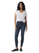 Jeans Donna Levi's 721 Skinny a Vita Alta in Denim Elasticizzato