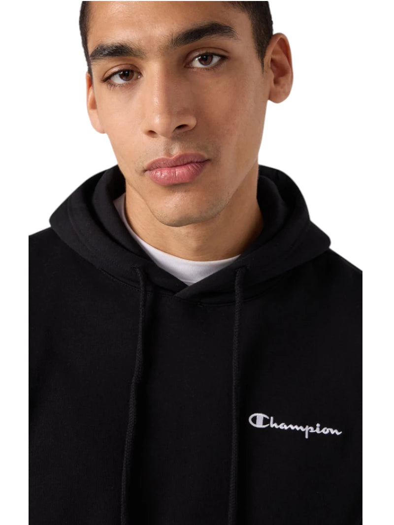 Felpa Uomo Champion Icons Cappuccio Piccolo Logo | Standard Fit