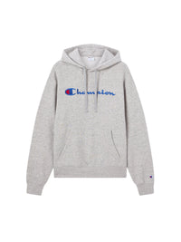 Felpa Uomo Champion Cappuccio Maxi Logo | Relax Fit