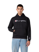 Felpa Uomo Champion Cappuccio Maxi Logo | Relax Fit