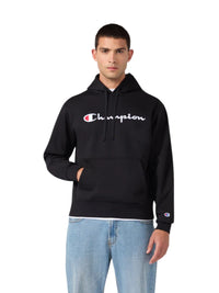 Felpa Uomo Champion Cappuccio Maxi Logo | Relax Fit