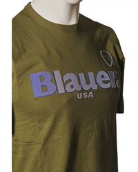 T-shirt Blauer Favre Uomo Logo 3D Gommato | Wellington Jeans