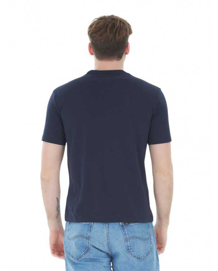 T-shirt Blauer Favre Uomo Logo 3D Gommato | Wellington Jeans