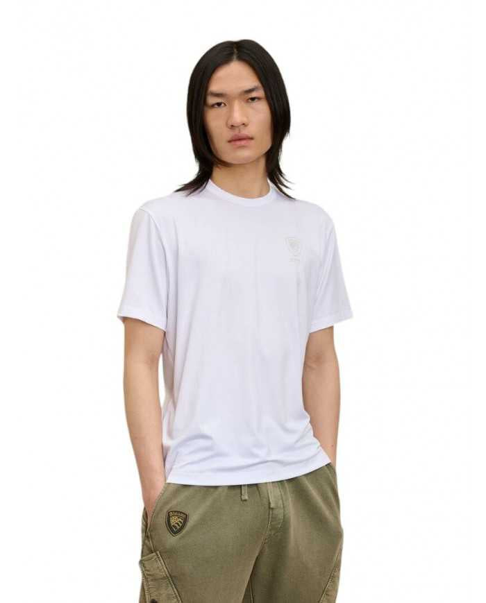 T-shirt Blauer Tecnica Jason Stretch Slim - Wellington Jeans