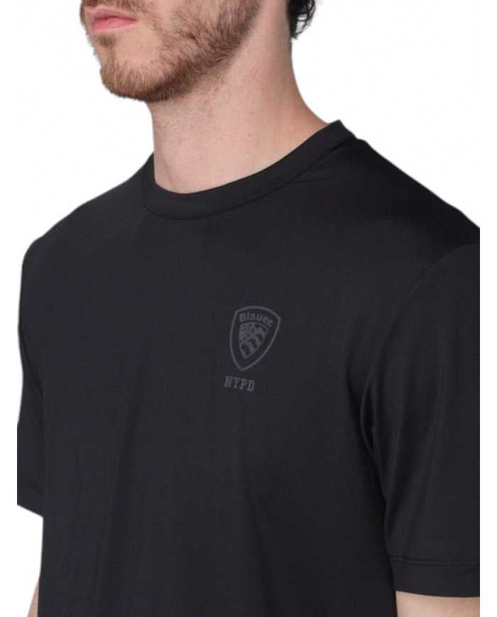 T-shirt Blauer Tecnica Jason Stretch Slim - Wellington Jeans