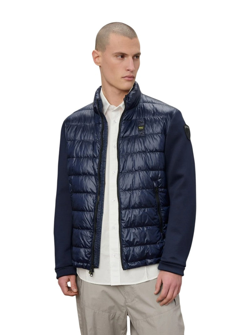 Blauer Hebron Scuba 26SBLUC02207: Giacca su Wellington Jeans
