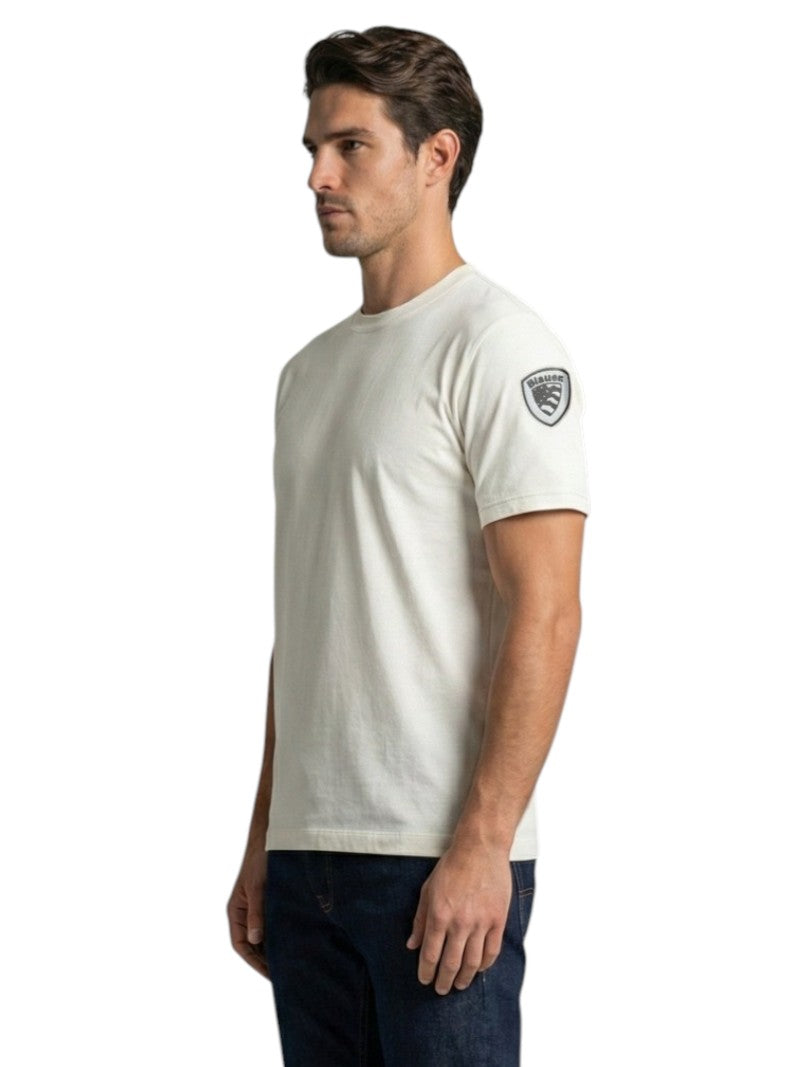 Blauer T-shirt Hanson 26SBLUH02068: Uomo su Wellington Jeans