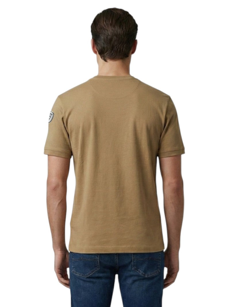 Blauer T-shirt Hanson 26SBLUH02068: Uomo su Wellington Jeans