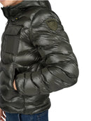 Piumino Onde Bryant Blauer Nero | Wellington Jeans