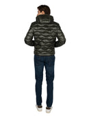 Piumino Onde Bryant Blauer Nero | Wellington Jeans