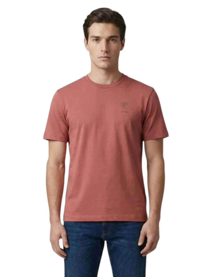 Blauer T-shirt Eutaw 26SBLUH02302: Uomo su Wellington Jeans