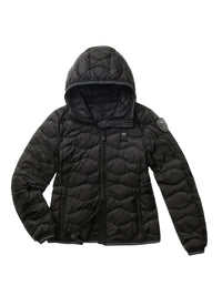 Piumino Blauer Camelia Donna ad Onde con Cappuccio