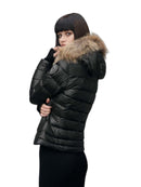 Piumino Blauer Arcadia Donna Lucido Pelliccia
