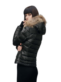 Piumino Blauer Arcadia Donna Lucido Pelliccia
