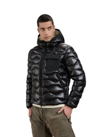 Piumino Onde Bryant Blauer Nero | Wellington Jeans