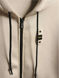 Felpa Uomo Blauer Colby Scuba con Cappuccio e Zip in Tessuto Tecnico