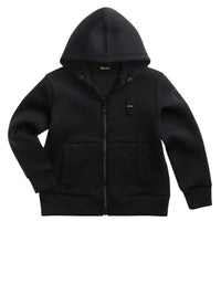 Felpa Uomo Blauer Colby Scuba con Cappuccio e Zip in Tessuto Tecnico