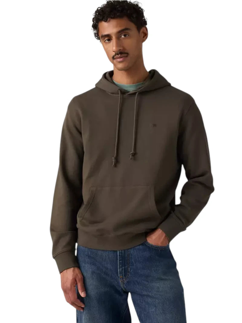 Felpa Con Cappuccio Levi's Housemark New Original 100% Cotone