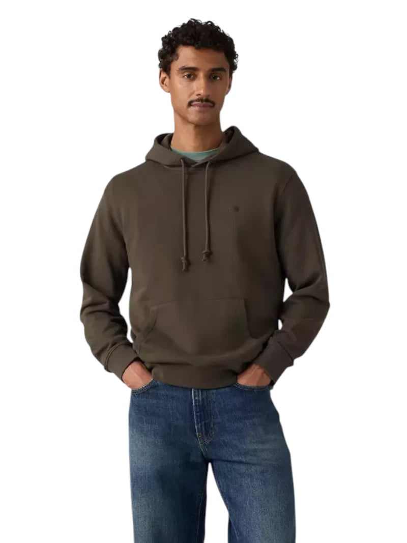 Felpa Con Cappuccio Levi's Housemark New Original 100% Cotone
