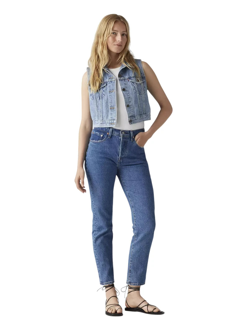Jeans Levi’s 501 Crop Donna a Vita Alta | Wellington Jeans