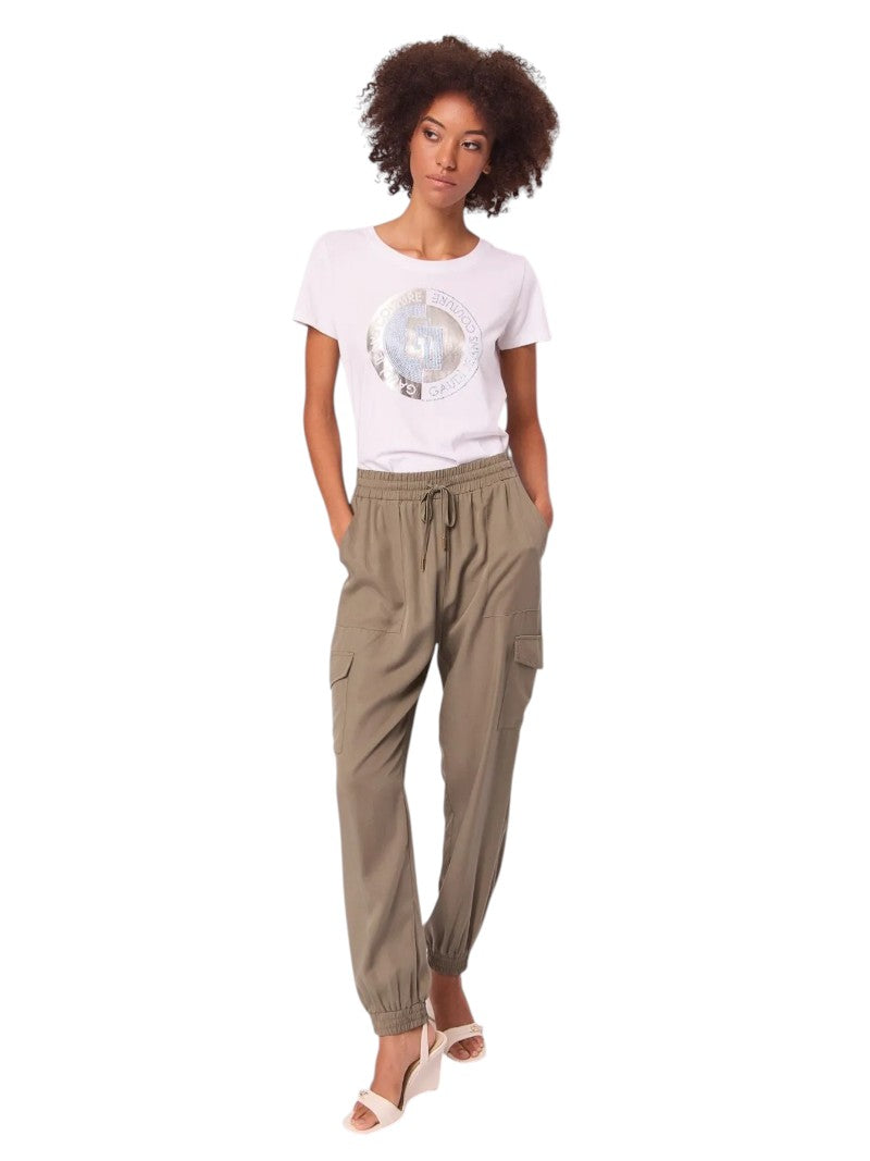 Pantaloni Jogging Cargo Gaudì Donna in Lycra | Wellington Jeans