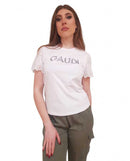 T-shirt Gaudì Donna con Maniche in Pizzo Regular | Wellington Jeans