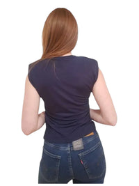 Top Donna Gaudì con Stampa e Strass in Viscosa | Wellington