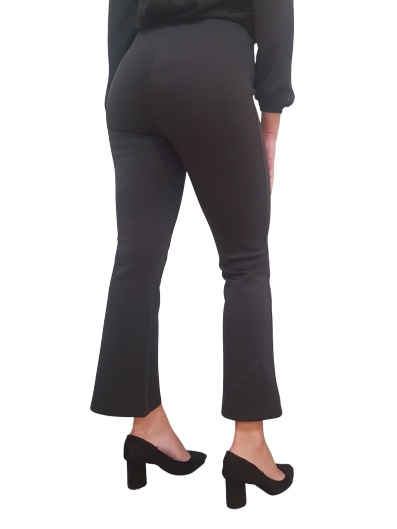 Pantaloni Gaudì Donna Cropped con Piega Cucita