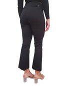 Pantaloni Gaudì Flare Cropped con Piega Stirata