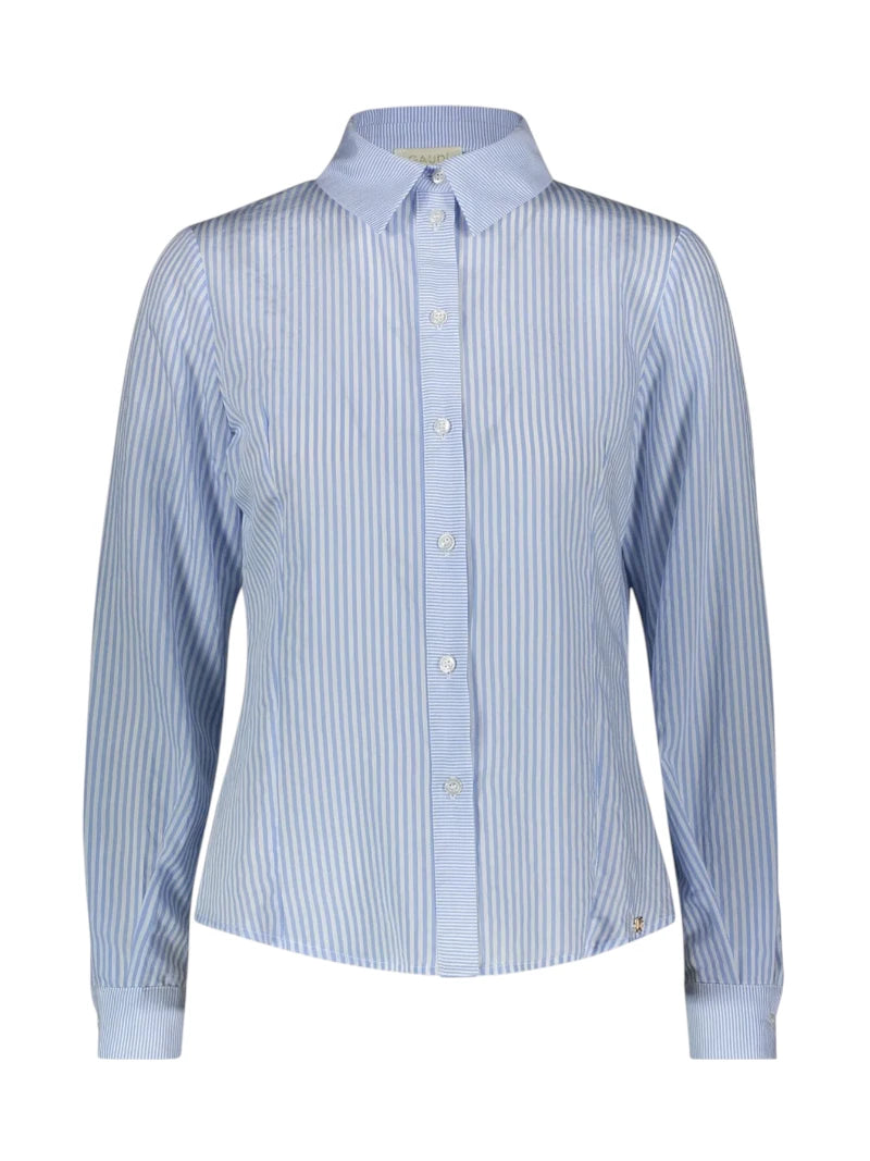 Camicia Donna Gaudì a Righe in Viscosa Leggera | Wellington