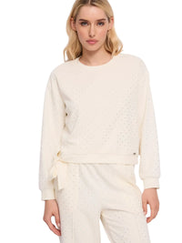 Felpa Gaudì Donna in Scuba di Cotone Stretch | Wellington Jeans