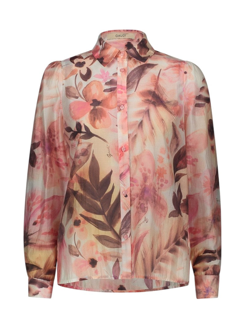 Camicia Donna in Mussola Floreale Gaudì | Wellington Jeans