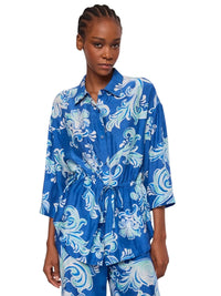 Camicia Donna Gaudì Floreale 100% Viscosa con Coulisse | Wellington