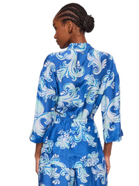 Camicia Donna Gaudì Floreale 100% Viscosa con Coulisse | Wellington