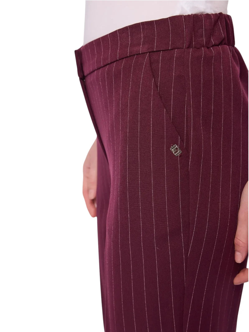 Pantaloni Donna con Piega Gaudì Eleganti