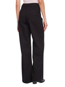 Jeans Wide Leg Donna Gaudì con Bottoni Dorati