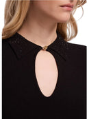 Maglia Donna Gaudì con Scollo a Barca in Misto Cotone