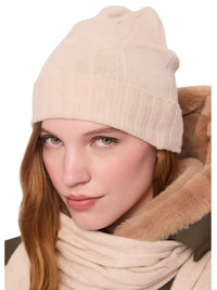 Berretto Beanie Donna Gaudì con Logo in Misto Lana