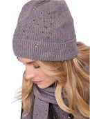 Berretto Beanie Donna Gaudì con Logo in Misto Lana