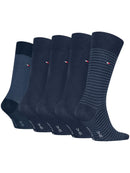 Set 5 Paia Calzini Classici Uomo Tommy Hilfiger