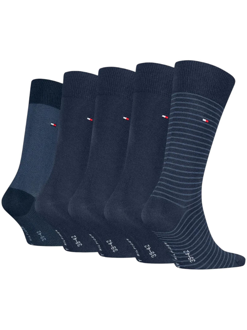 Set 5 Paia Calzini Classici Uomo Tommy Hilfiger