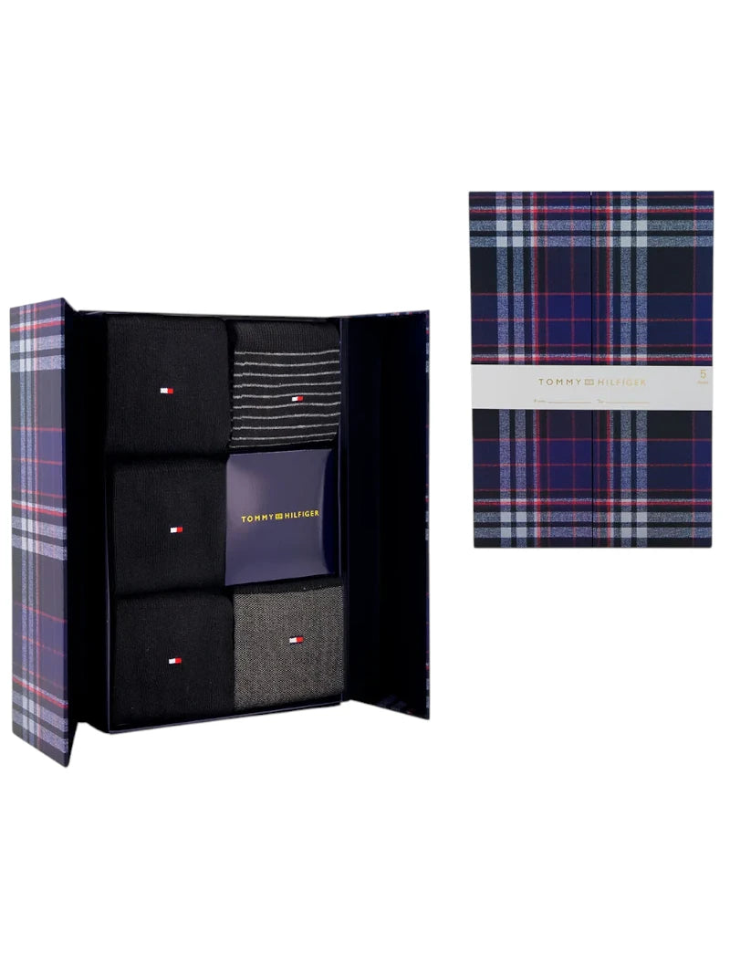Set 5 Paia Calzini Classici Uomo Tommy Hilfiger