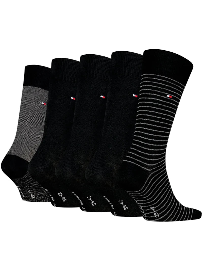 Set 5 Paia Calzini Classici Uomo Tommy Hilfiger