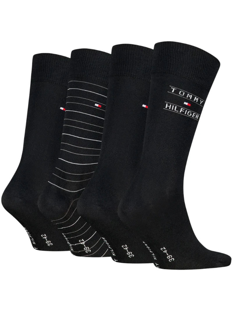Set 4 Paia Calzini Classici Uomo Tommy Hilfiger