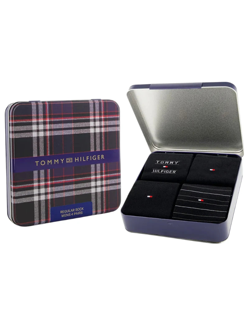 Set 4 Paia Calzini Classici Uomo Tommy Hilfiger