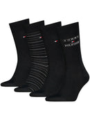 Set 4 Paia Calzini Classici Uomo Tommy Hilfiger