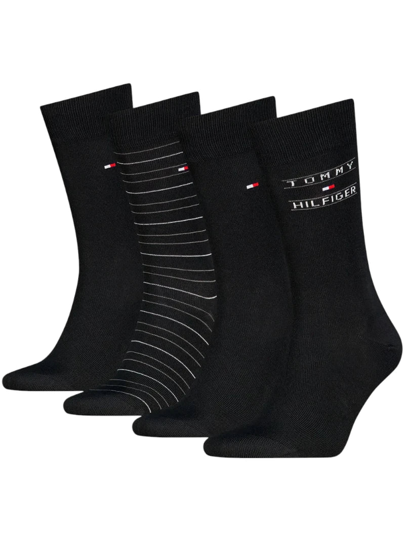 Set 4 Paia Calzini Classici Uomo Tommy Hilfiger